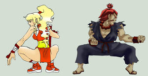 JCA OC- Streetfighter 06: Mimirou and Hak Foo