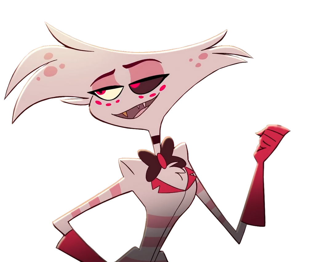 Hazbin Hotel Angel Dust Render by KyoshiFrostWolf on DeviantArt