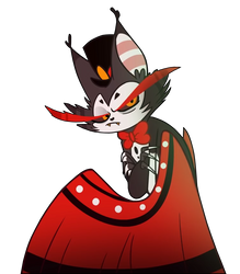 Hazbin Hotel Husker Render
