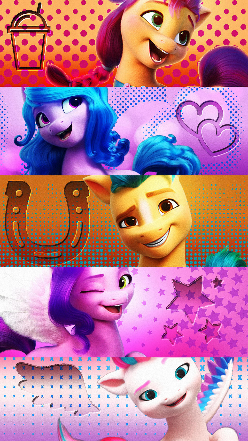 My Little Pony Gen5 Mane 5 Phone Wallpaper By Kyoshithebrony On Deviantart My Little Pony Gen5 Mane 5 Phone Wallpaper By Kyoshithebrony On Deviantart