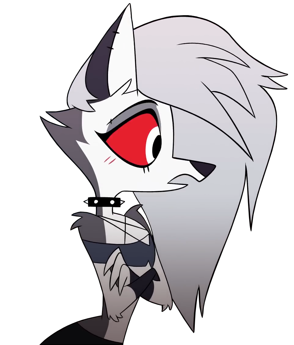 Loona Front Helluva Boss Loona Render by KyoshiFrostWolf on DeviantArt