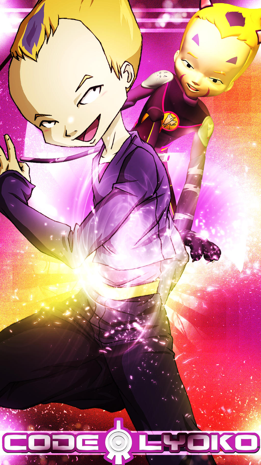 Code Lyoko Odd Phone Wallpaper by KyoshiFrostWolf on DeviantArt