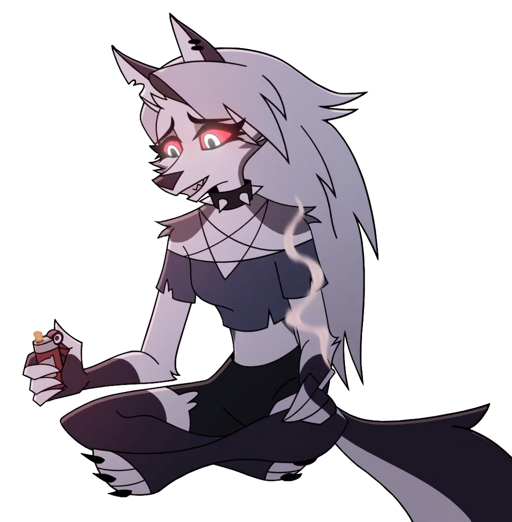 Helluva Boss Loona Render By Kyoshifrostwolf On Deviantarthelluva Boss ...