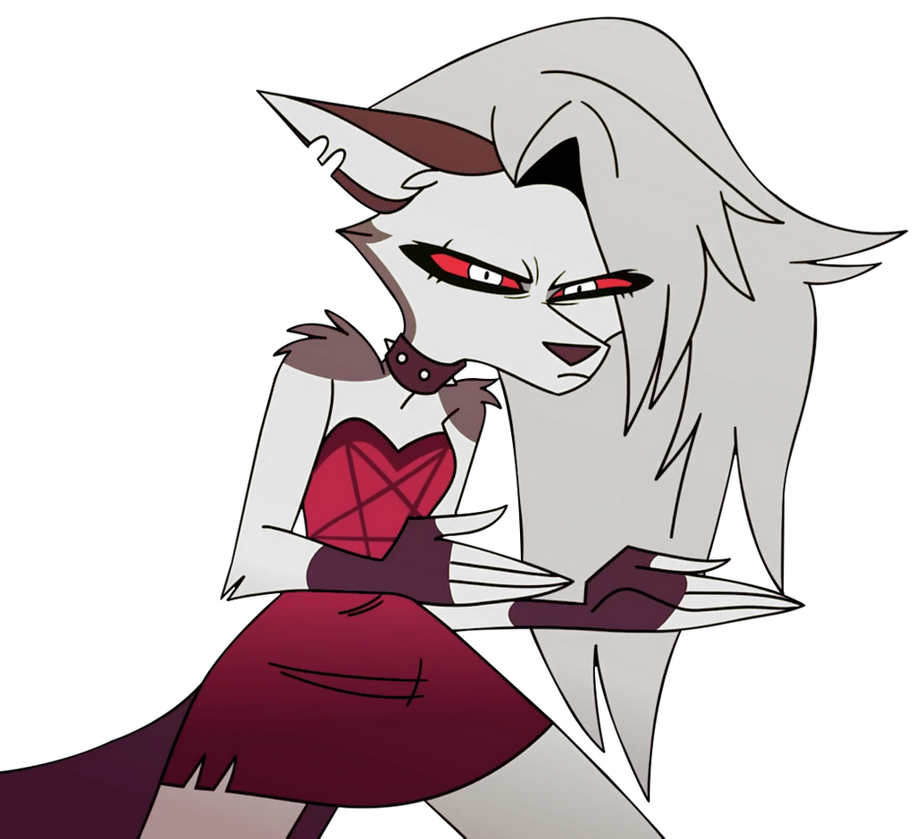 Loona Front Helluva Boss Loona Render by KyoshiFrostWolf on DeviantArt