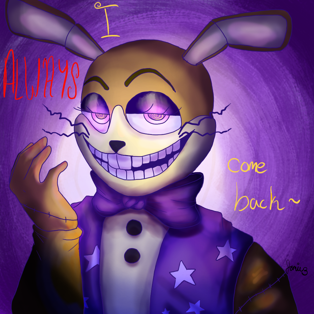 Fnaf) Glitchtrap by Sharfav3in on DeviantArt