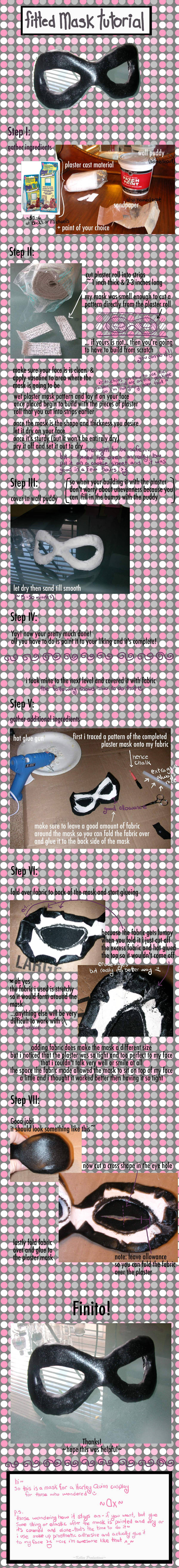 Fitted Mask Tutorial by KellaxProductions