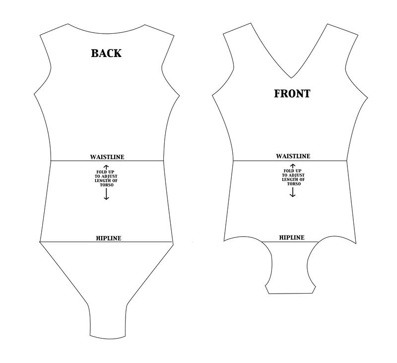 Printable Sailor Fuku Pattern Printable Sailor Fuku Pattern