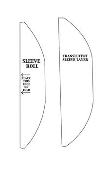 Sailor Scout Sleeve Roll Pattern