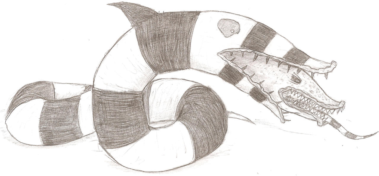 Sandworm Drawing Rference My First Sandworm by KingsOfEvilArt on DeviantArt