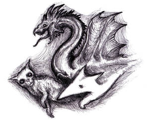 Fox, Cat and Basilisk