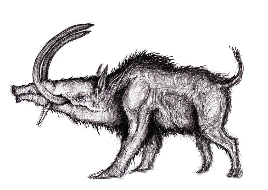 Boar Monkey Deviantart Monstrous Boar by KingsOfEvilArt on DeviantArt