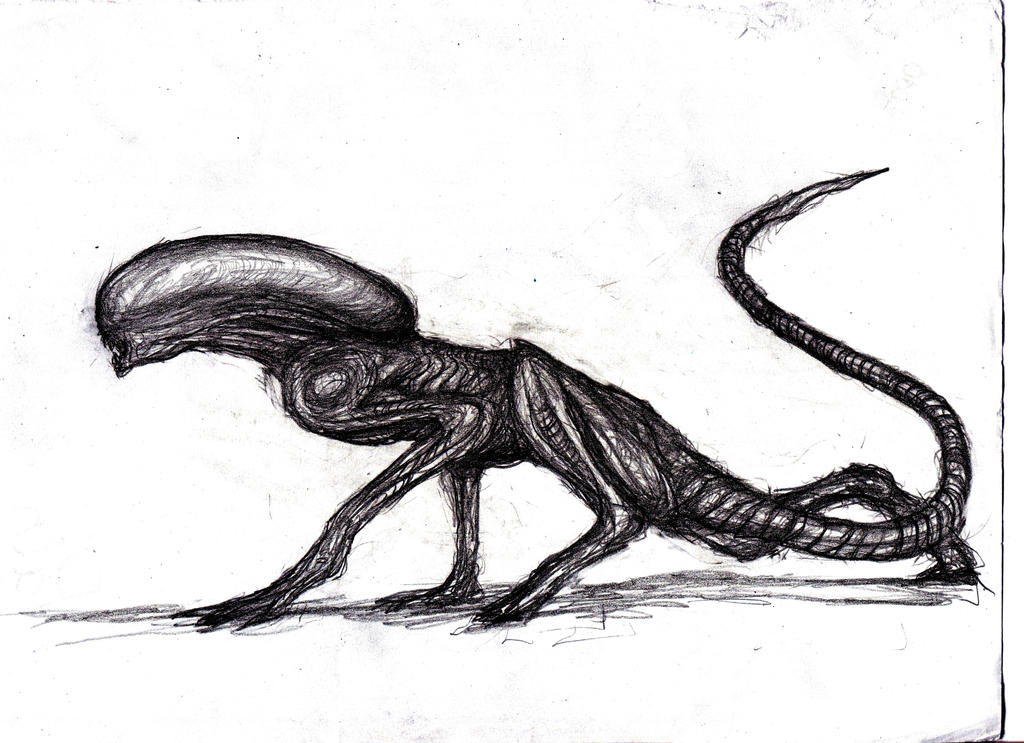 Alien, Runner by KingsOfEvilArt on DeviantArt