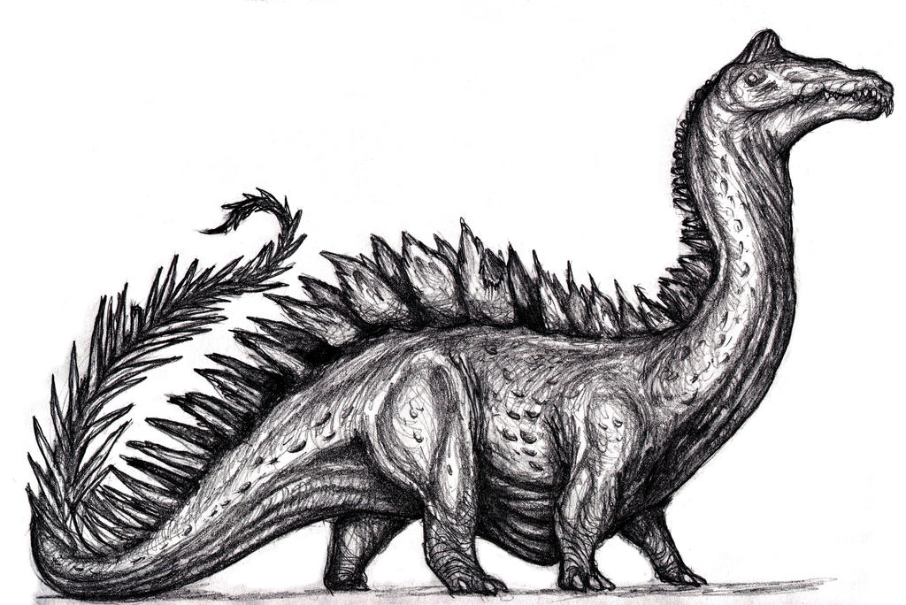Conan - Forest Dragon, Retrosaurus III by KingOvRats