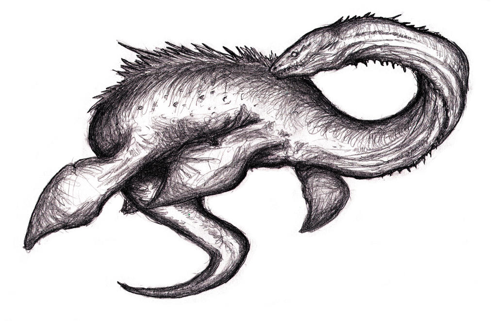 Loch Ness Monster, Plesiosaur Creature IV