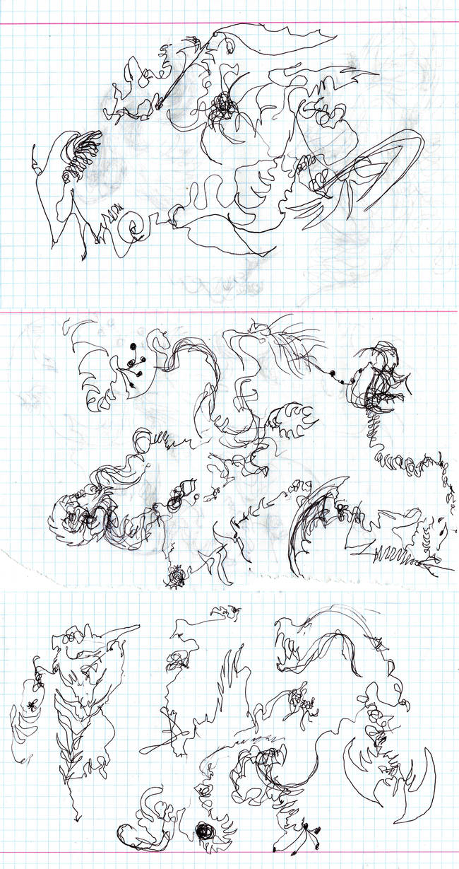Utomatic Drawing Automatic Drawing Practice by KingsOfEvilArt on DeviantArt