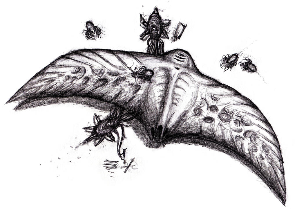 Wells - Martian Flying Machine by KingsOfEvilArt on DeviantArt