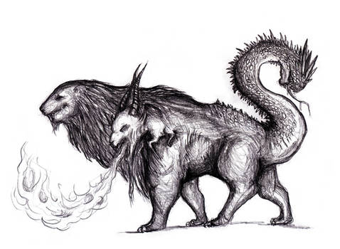 Chamara Creature Explore the Best Chimaera Art | DeviantArt