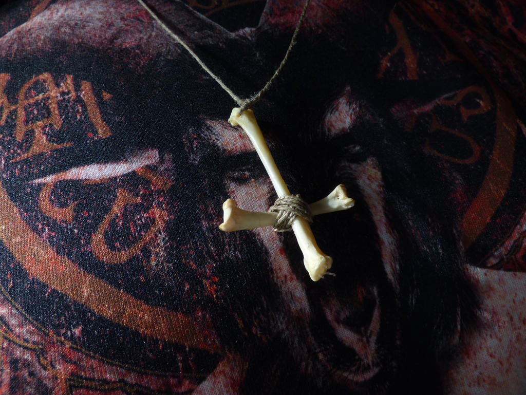 Bone Cross Key Bone Cross Pendant by KingsOfEvilArt on DeviantArt