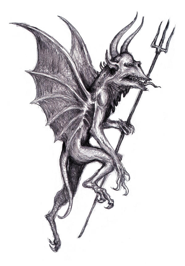Deviantart Bat Winged Bat Winged Devil by KingsOfEvilArt on DeviantArt