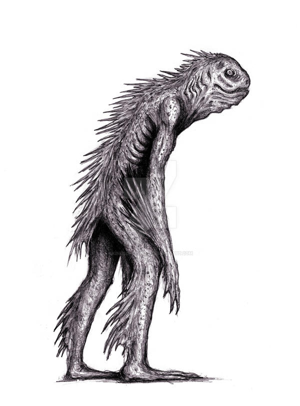 Lovecraft - Deep One II by KingsOfEvilArt on DeviantArt