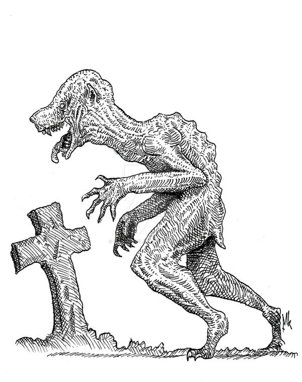 Ghoul Example Graveyard Ghoul by KingsOfEvilArt on DeviantArt