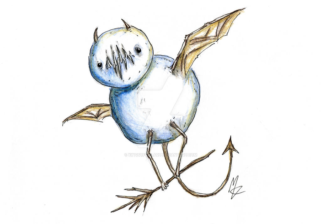 Snow Imp by KingsOfEvilArt on DeviantArt
