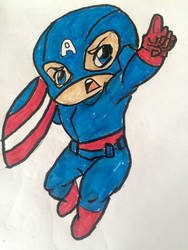 Chibbi Captain America 