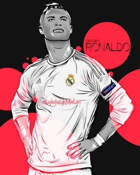 Cristiano Ronaldo vector illustration