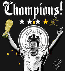Mario Gotze Germany champions!