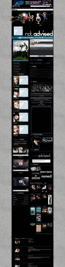 Myspace Layout - Not Advised