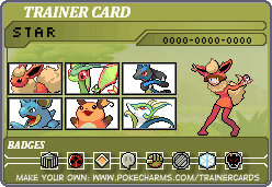 Starflare534's Pokemon Card