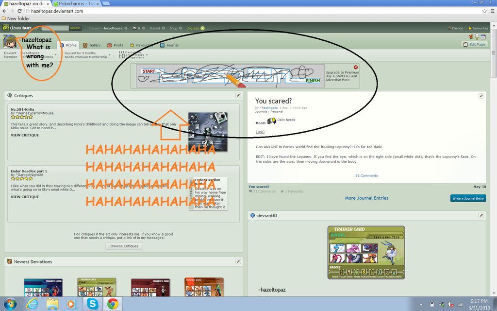 Random Ad Fun by hazeltopaz on DeviantArt