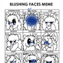 Blushing Faces Meme