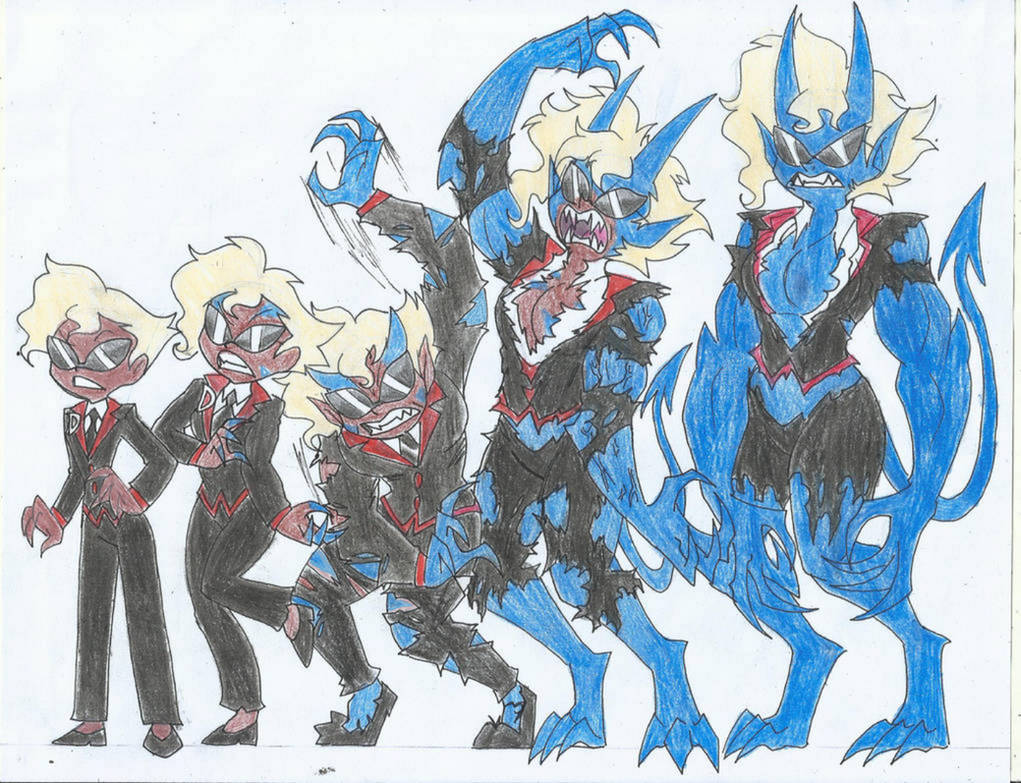 Demon Transformation Dhork Agent 2 Demon TF by LotusLittleBoutique on DeviantArt