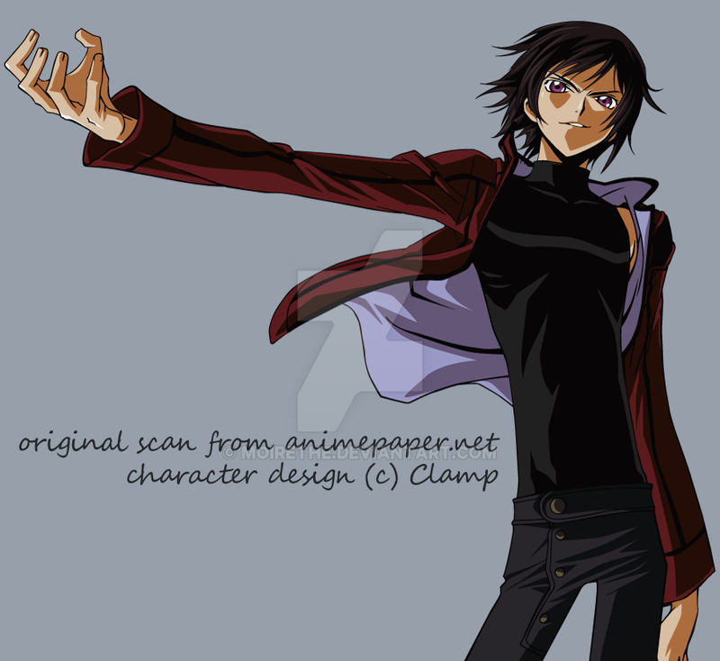 Lelouch....he loves to pose