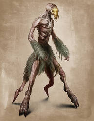 'Dark Earth' Humanoid Creature