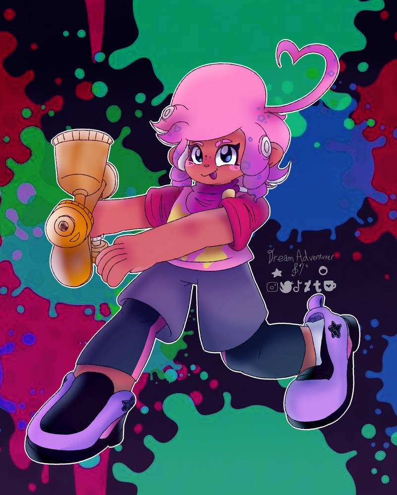 Octoling Kirb by KirbyCabbit on DeviantArt