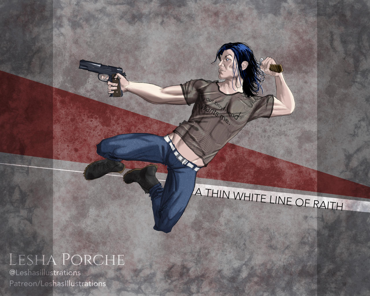 Thomas Raith of the Dresden Files fan art by leshasillustrations on ...