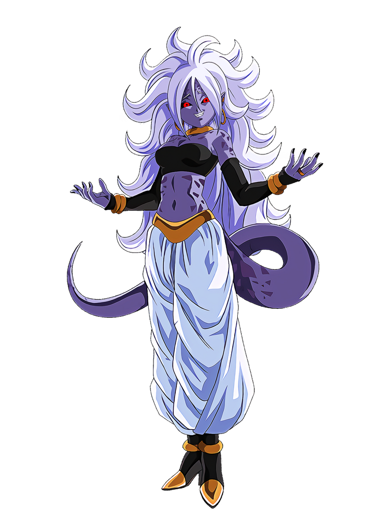 Evil Android 21 Render{ DBH God Mission} by TsukinoUsagi2019 on DeviantArt