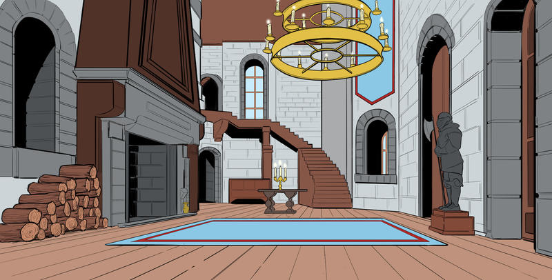 Animation Background - Castle by DGanjamie on DeviantArt
