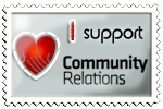 Community Relations stamp