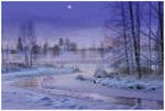 Winter dawn by Nameda