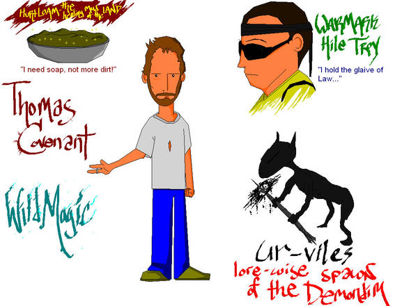 Thomas Covenant: Lame Fanart by NathanPeddlesLegumes