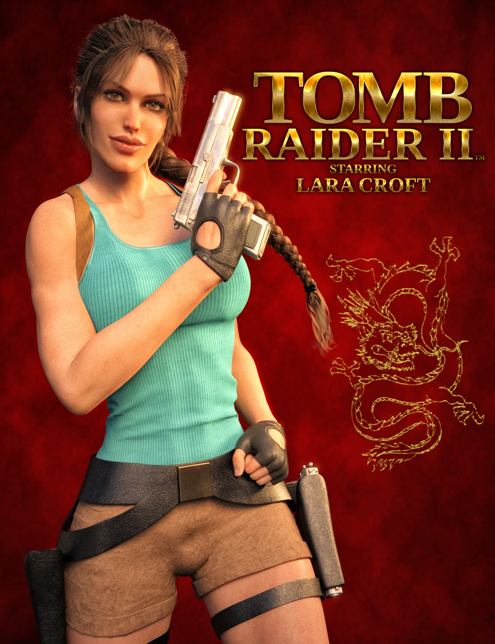 Tomb Raider 2 - Poster remake