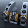 ipod deltoid speakers