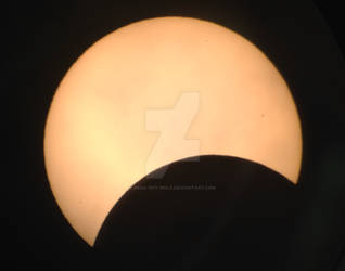 Partial Solar Eclipse Australia 29-4-2014 (2)