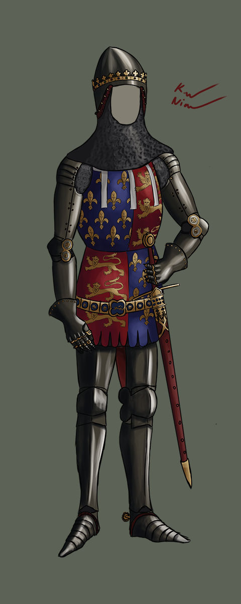 Edward the Black Prince, Evony Generals