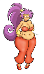 Plump Shantae by ryoxxl