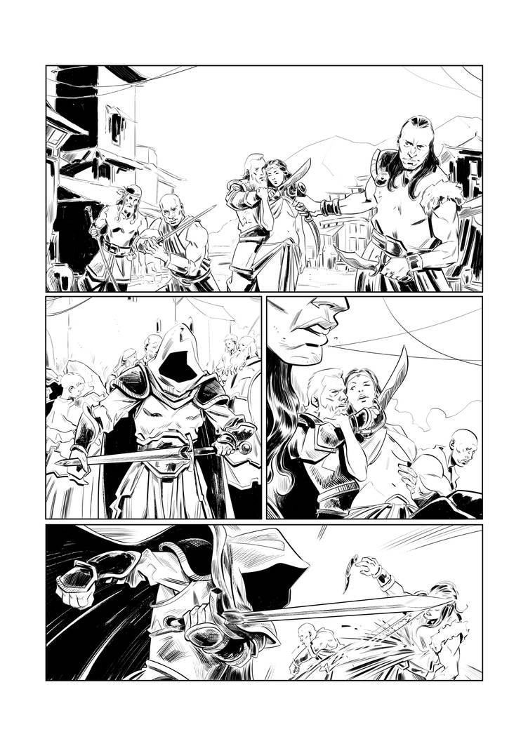 Deviantart La Note La notte del leone - comic page by Danicavi on DeviantArt