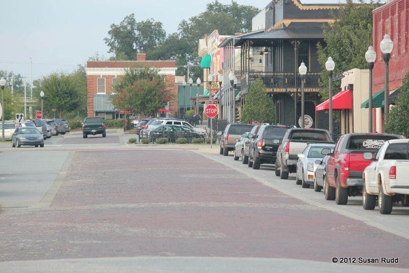 Better view of Brick Street